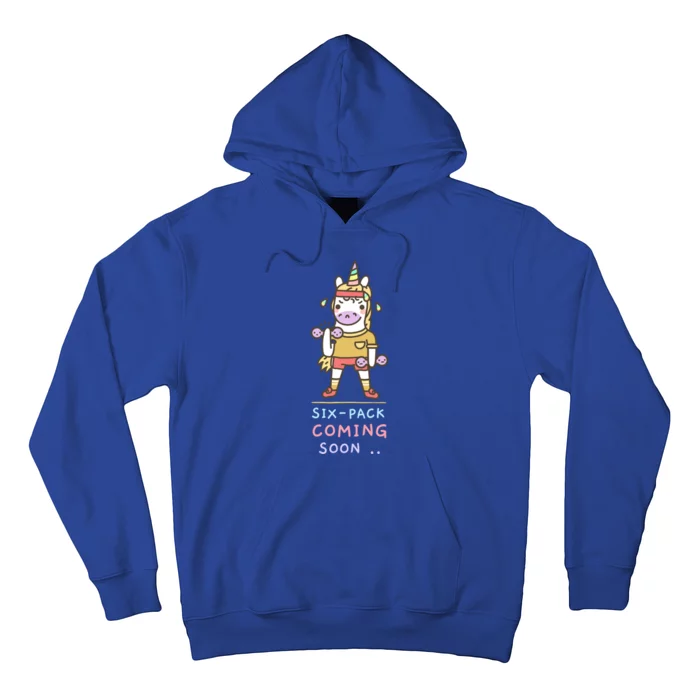 Unicorn Gym Fitness Sixgiftpack Coming Soon Gift Hoodie