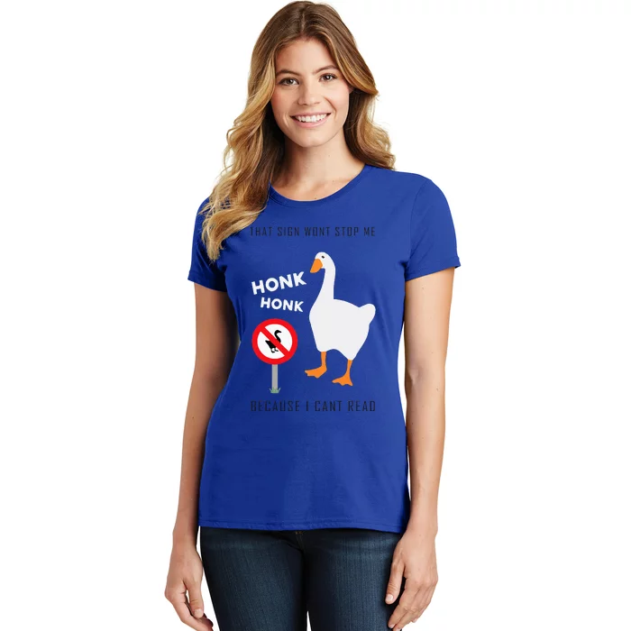 Untitled Goose Game Funny Women's T-Shirt