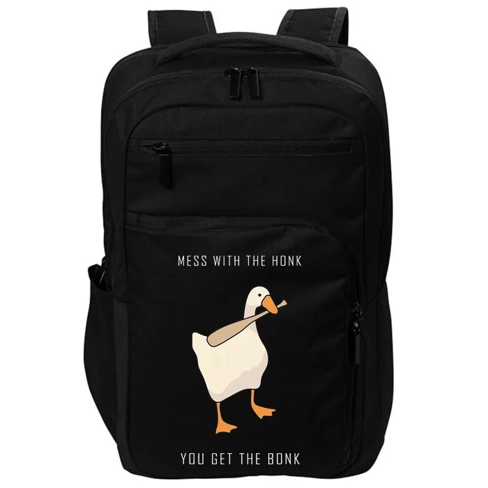 Untitled Goose Game Funny Family Gaming Impact Tech Backpack