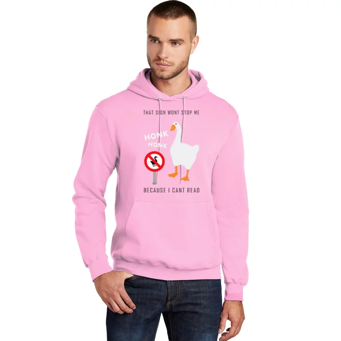 Untitled Goose Game Funny Hoodie