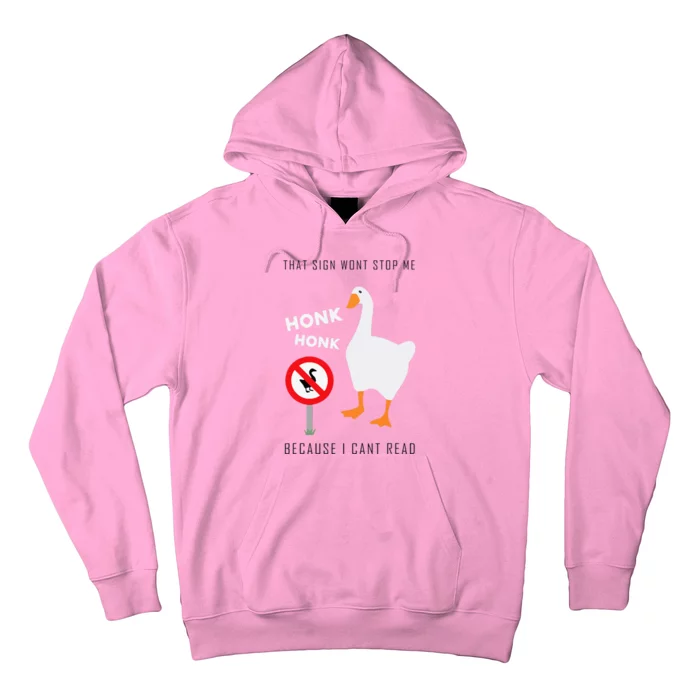 Untitled Goose Game Funny Hoodie