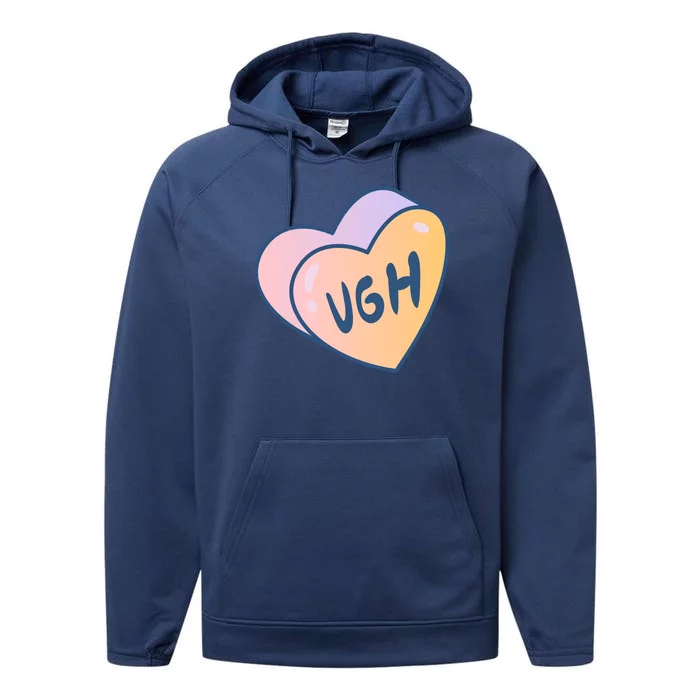 Ugh Heart Performance Fleece Hoodie