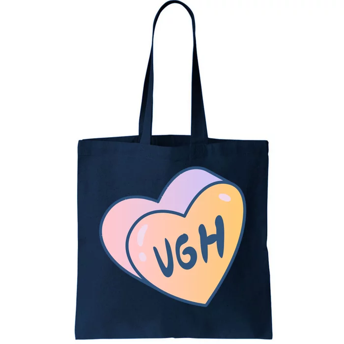 Ugh Heart Tote Bag