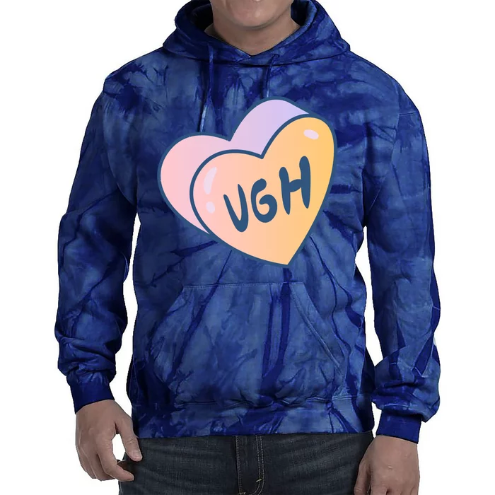 Ugh Heart Tie Dye Hoodie