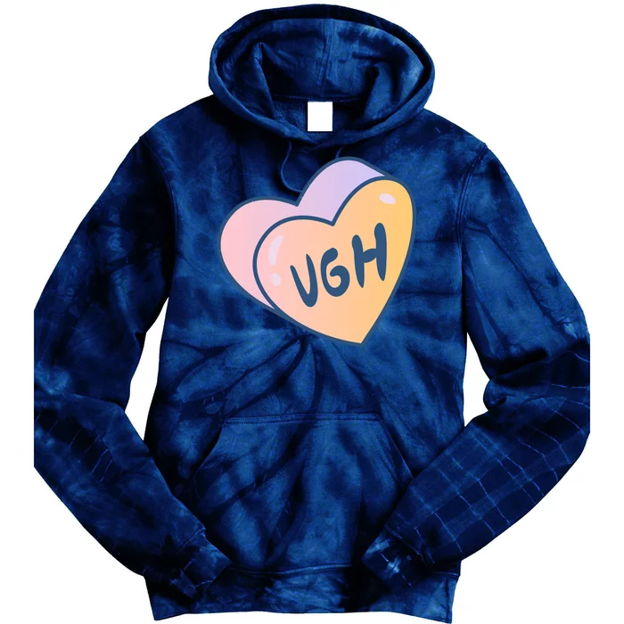 Ugh Heart Tie Dye Hoodie