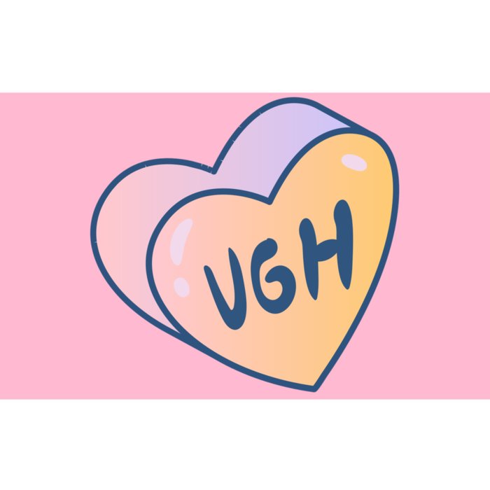 Ugh Heart Bumper Sticker