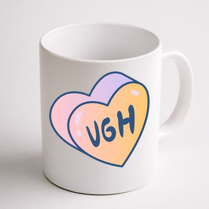 Ugh Heart Front & Back Coffee Mug