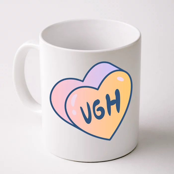 Ugh Heart Front & Back Coffee Mug