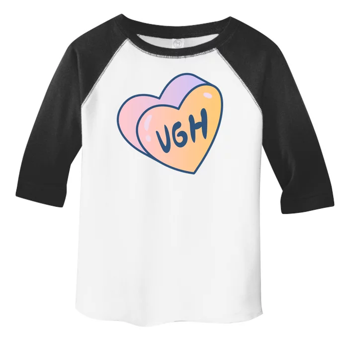 Ugh Heart Toddler Fine Jersey T-Shirt