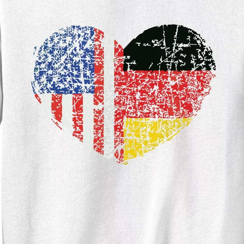 USA Germany Heart Dual Citizenship Sweatshirt