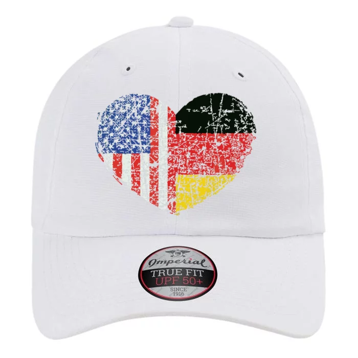 USA Germany Heart Dual Citizenship The Original Performance Cap