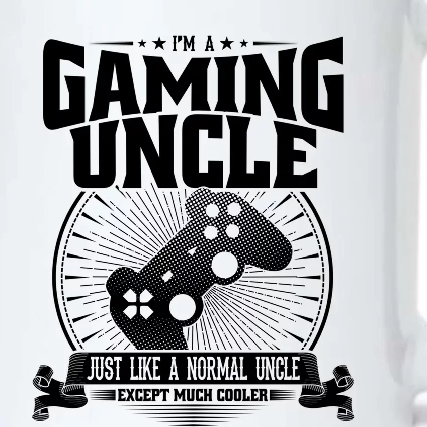 Uncle Gamer Hero Gift Black Color Changing Mug