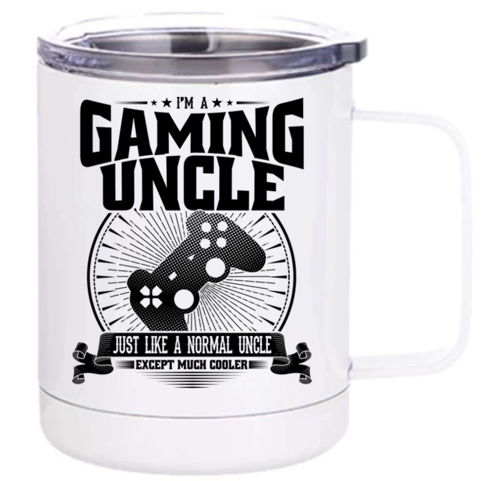 Uncle Gamer Hero Gift Front & Back 12oz Stainless Steel Tumbler Cup