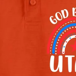 Utah Gift I Love Utah Usa Cool Gift Dry Zone Grid Performance Polo