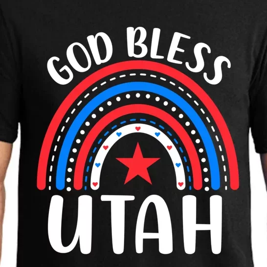 Utah Gift I Love Utah Usa Cool Gift Pajama Set