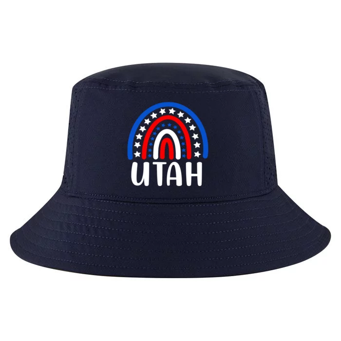 Utah Gift I Love Utah Usa Gift Cool Comfort Performance Bucket Hat