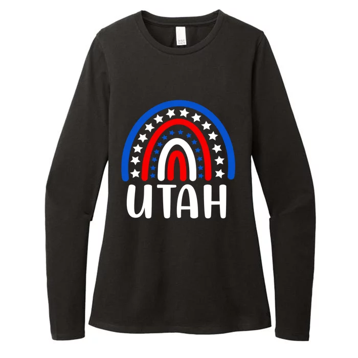 Utah Gift I Love Utah Usa Gift Womens CVC Long Sleeve Shirt