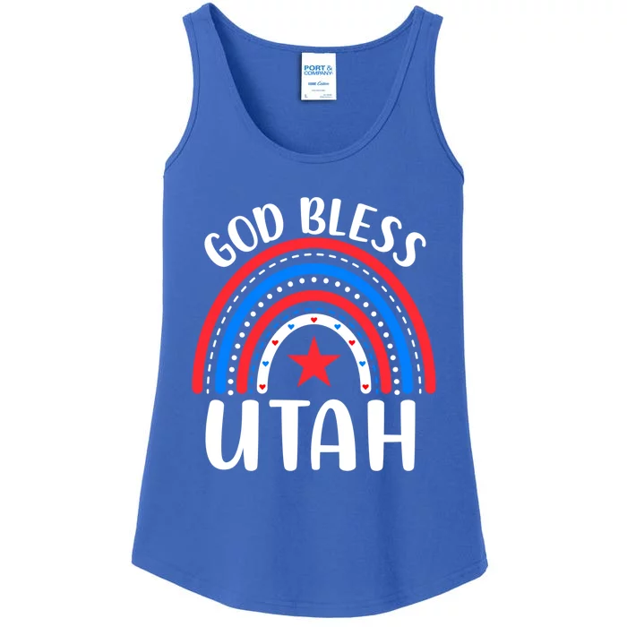 Utah Gift I Love Utah Usa Meaningful Gift Ladies Essential Tank