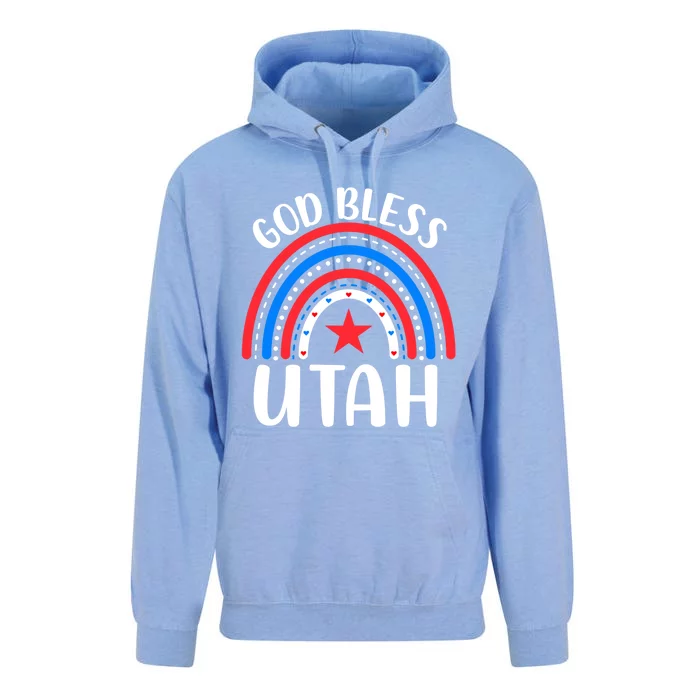 Utah Gift I Love Utah Usa Meaningful Gift Unisex Surf Hoodie