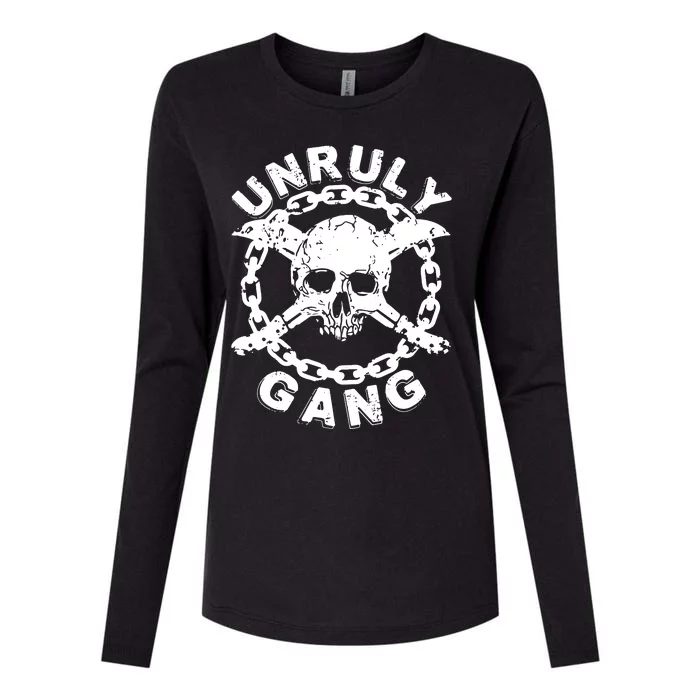 Unruly Gang Jamaican Dancehall Music Womens Cotton Relaxed Long Sleeve T-Shirt