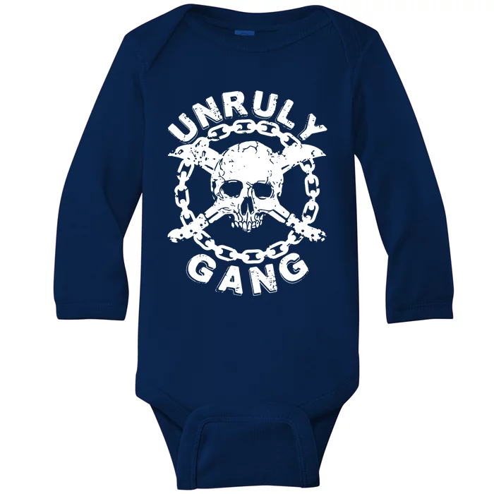 Unruly Gang Jamaican Dancehall Music Baby Long Sleeve Bodysuit