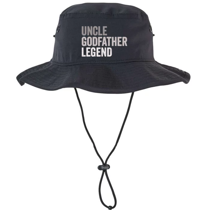 Uncle Godfather Legend For A Favorite Uncle Family Baptism Legacy Cool Fit Booney Bucket Hat