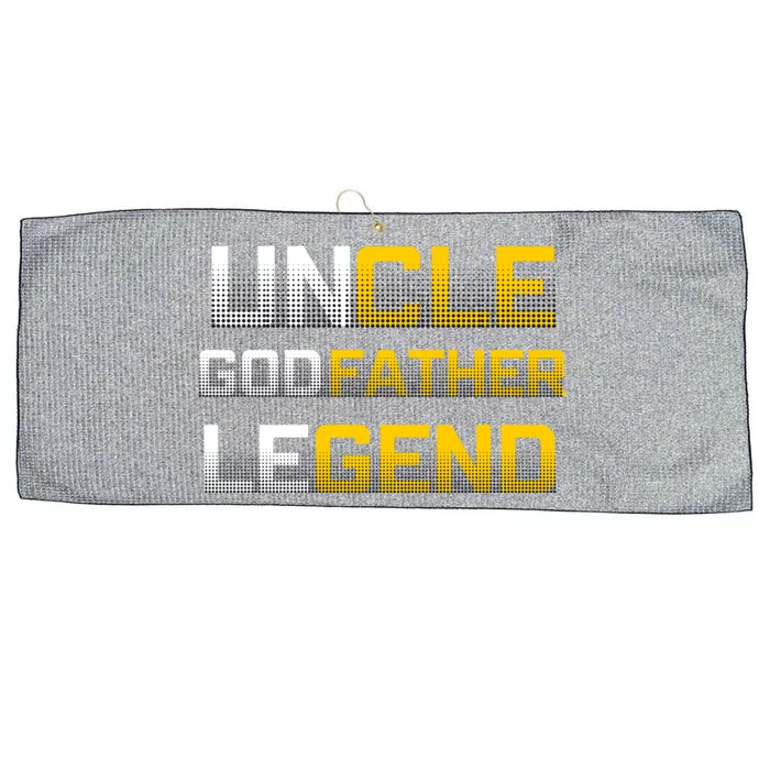 Uncle Godfather Legend Large Microfiber Waffle Golf Towel