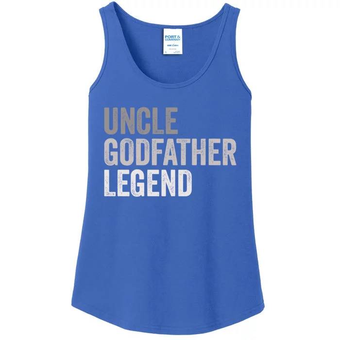 Uncle Godfather Legend Funny Gift Favorite Best Uncle Gift Ladies Essential Tank