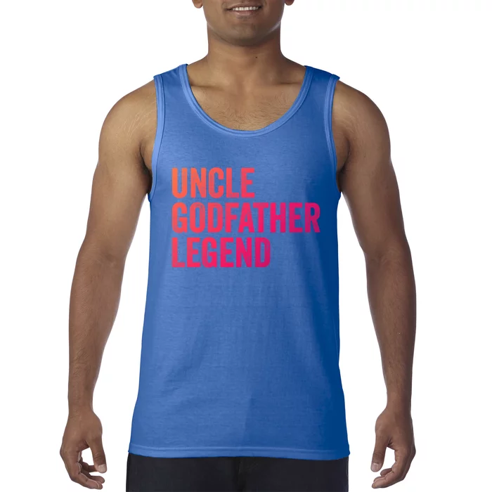 Uncle Godfather Legend Funny Gift Favorite Best Uncle Gift Tank Top