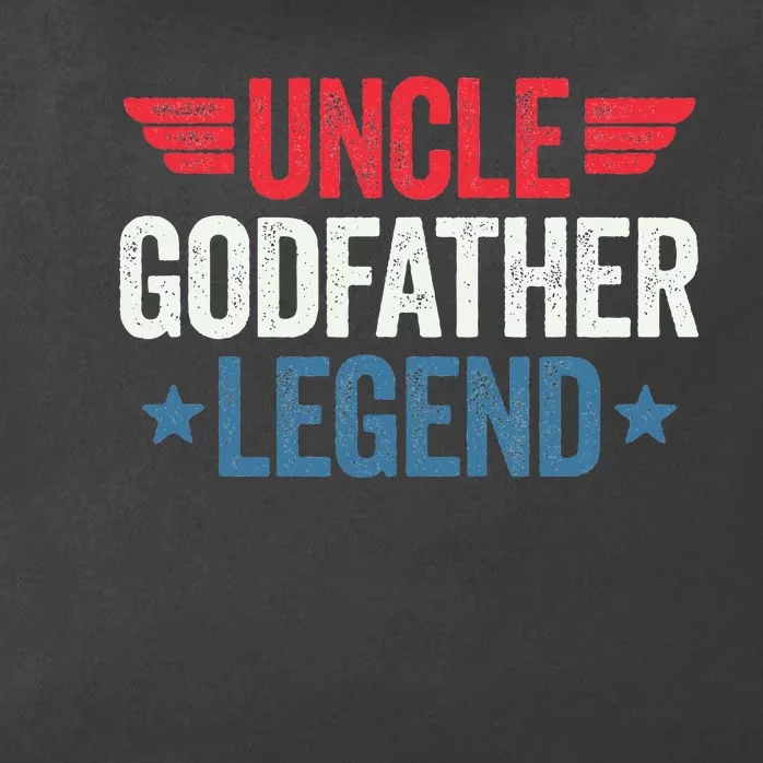 Uncle Godfather Legend Zip Tote Bag