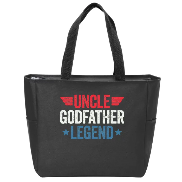 Uncle Godfather Legend Zip Tote Bag