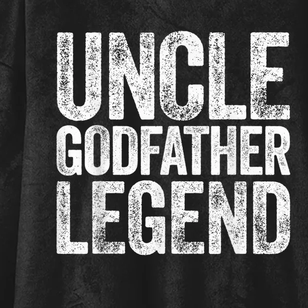 Uncle Godfather Legend Shirt Hooded Wearable Blanket