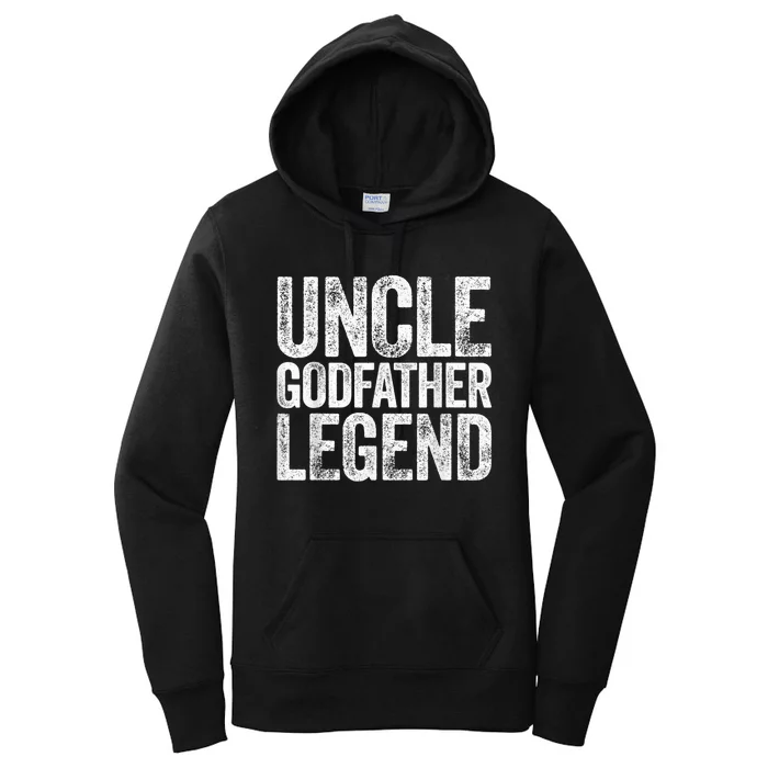 Uncle Godfather Legend Shirt Women's Pullover Hoodie