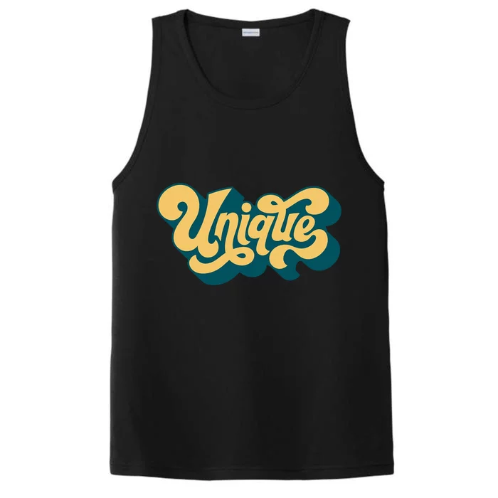 Unique Graffiti Logo One Of A Kind Performance Tank