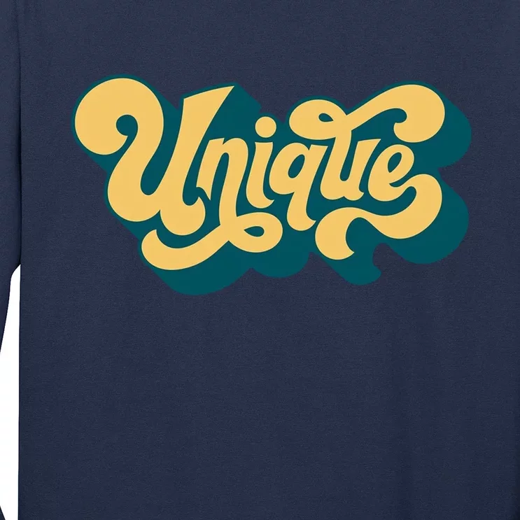 Unique Graffiti Logo One Of A Kind Long Sleeve Shirt