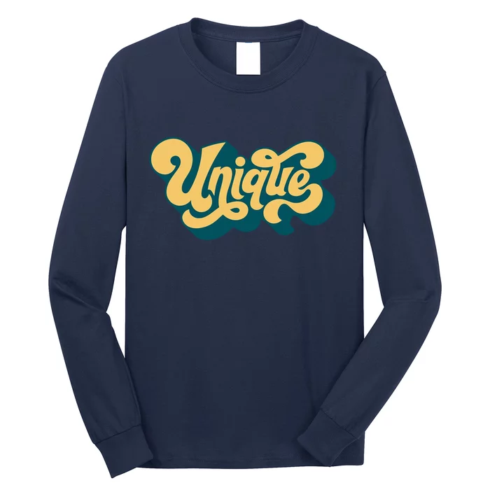 Unique Graffiti Logo One Of A Kind Long Sleeve Shirt