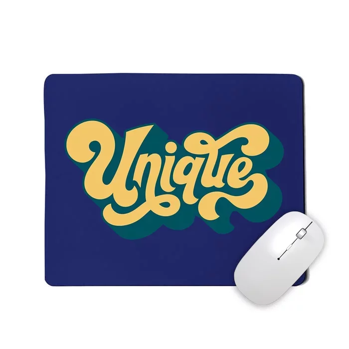 Unique Graffiti Logo One Of A Kind Mousepad