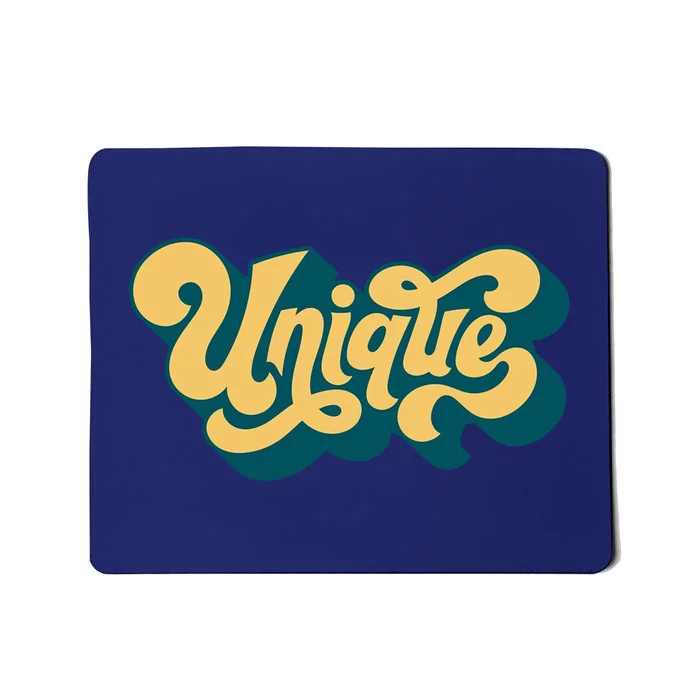 Unique Graffiti Logo One Of A Kind Mousepad