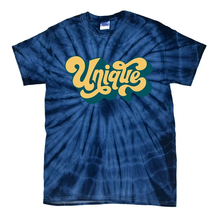 Unique Graffiti Logo One Of A Kind Tie-Dye T-Shirt