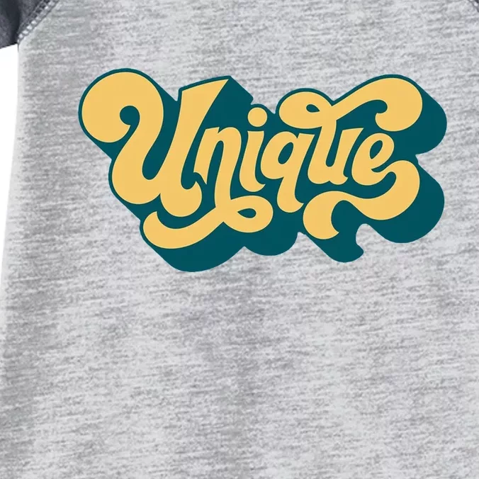 Unique Graffiti Logo One Of A Kind Infant Baby Jersey Bodysuit