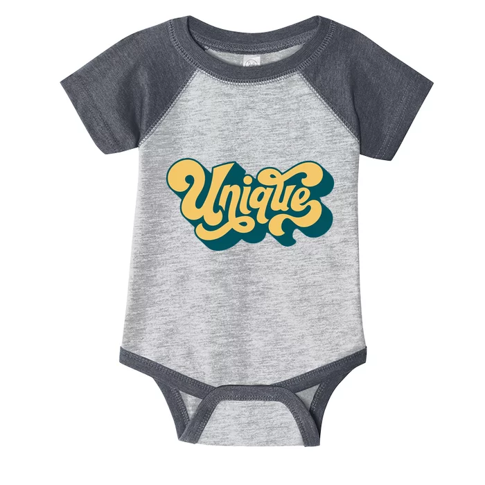 Unique Graffiti Logo One Of A Kind Infant Baby Jersey Bodysuit