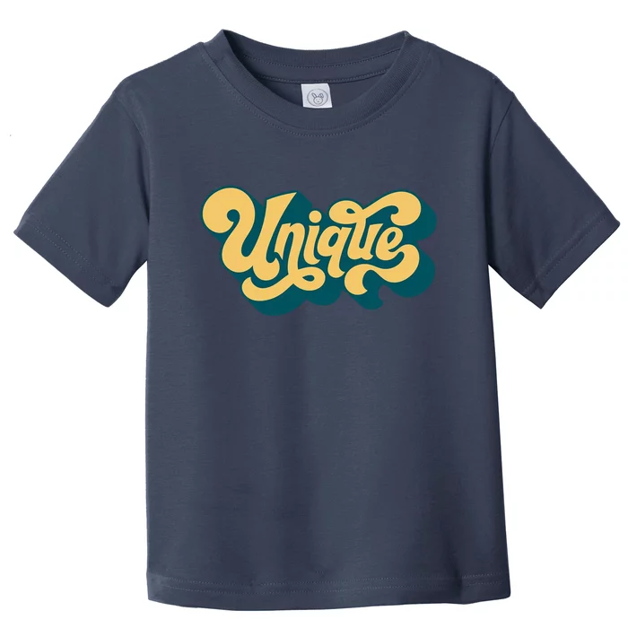 Unique Graffiti Logo One Of A Kind Toddler T-Shirt