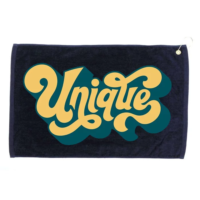 Unique Graffiti Logo One Of A Kind Grommeted Golf Towel