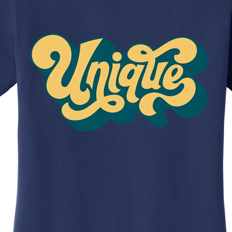 Unique Graffiti Logo One Of A Kind Women's T-Shirt