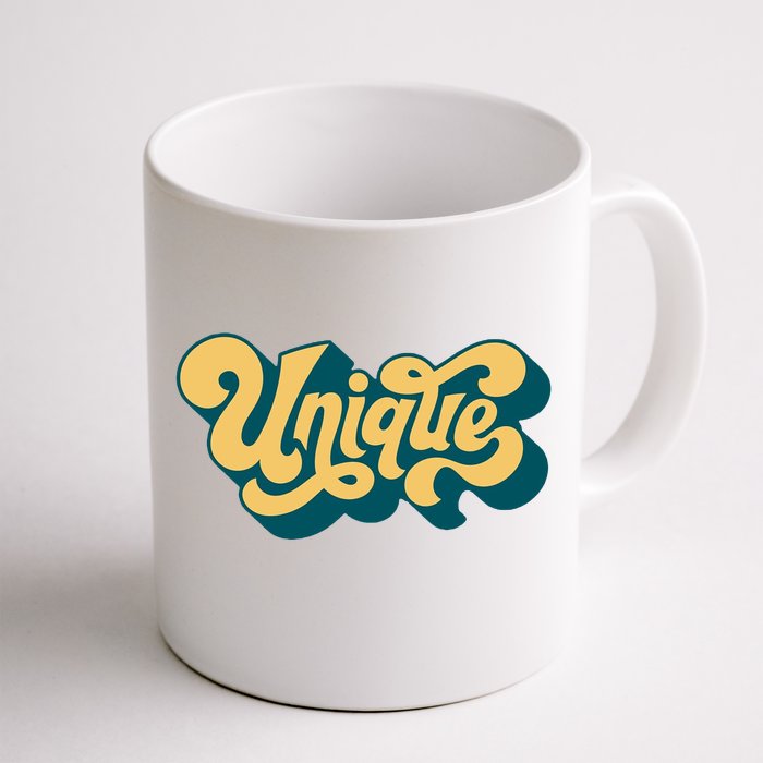 Unique Graffiti Logo One Of A Kind Front & Back Coffee Mug