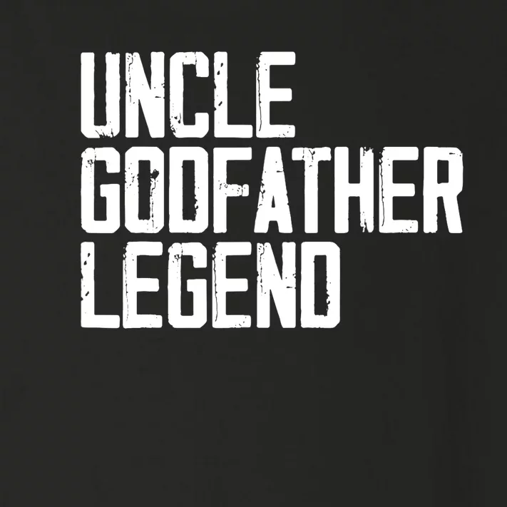 Uncle Godfather Legend Niece Nephew Aunt Brother Mother Dad Toddler Long Sleeve Shirt