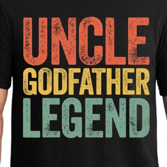 Uncle Godfather Legend Father's Day Pajama Set