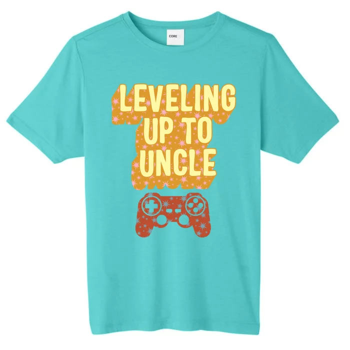 Uncle Gamer Leveling Up To Uncle Game Controller Fathers Day Meaningful Gift ChromaSoft Performance T-Shirt