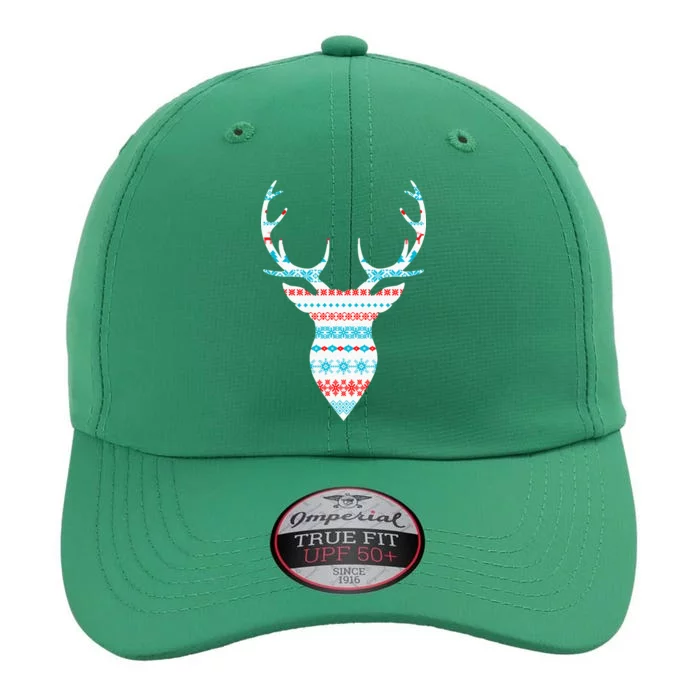 Ugly Christmas Pattern Deer The Original Performance Cap