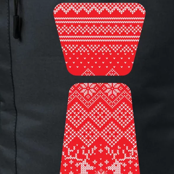 Ugly Christmas Sweater Tie Daily Commute Backpack